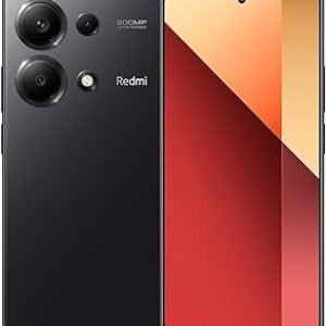 Smartphone Xiaomi Redmi Note 13 Pro 4G 8+256GB, MediaTek, Helio G99-Ultra, Câmera 200MP OIS, Carregamento Turbo 67W, Tela AMOLED 6.67 “, NFC, Versão Global (Black)