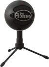 Microfone Condensador USB Blue Snowball iCE com Captação Cardióide, Ajustável, Plug and Play para Gravação e Streaming em PC e Mac – Preto