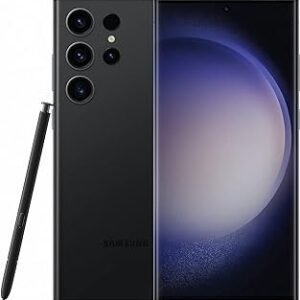 Samsung Galaxy S23 Ultra 5G 256GB Tela 6.8” 12GB RAM IP68 Processador Qualcomm Snapdragon 8 Gen 2 Câmera Quádrupla de até 200MP + Selfie 12MP – Preto
