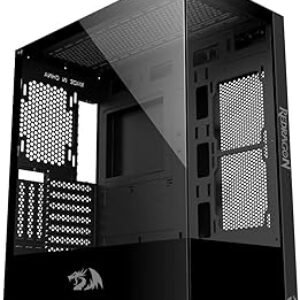 GABINETE REDRAGON REFLECT PRETO MODELO CA-601B