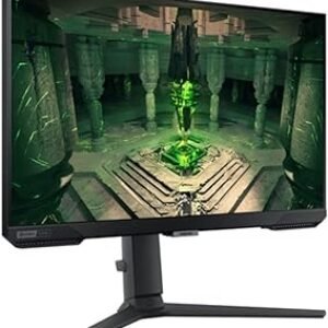SAMSUNG Monitor Gamer Odyssey 25″, FHD, 240 Hz, 1ms, com ajuste de altura, HDMI, DP, Gsync, Freesync, Preto, Série G40
