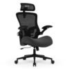 Cadeira DT3 Office Vita Super Headrest Dark Grey…