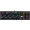 Teclado Mecânico Gamer Ninja Leap, Switch Blue, Rainbow, ABNT2, Black