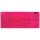 Teclado Gamer Logitech G PRO X TKL Lightspeed RGB Mecânico Switch Tactile Magenta US – 920-012154