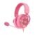 HEADSET GAMER REDRAGON DIOMEDES, SOM SURROUND 7.1, DRIVERS 53MM, ROSA – H388-P