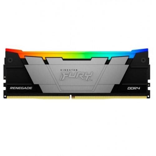 MEMÓRIA 32GB DDR4 3600MHZ KINGSTON FURY RENEGADE RGB, PRETO – KF436C18RB2A/32