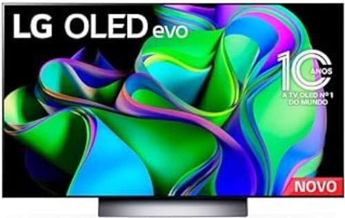 Smart TV 55″ 4K LG OLED55C3PSA evo 120Hz G-Sync FreeSync Bluetooth ThinQ AI Alexa Google 4HDMI