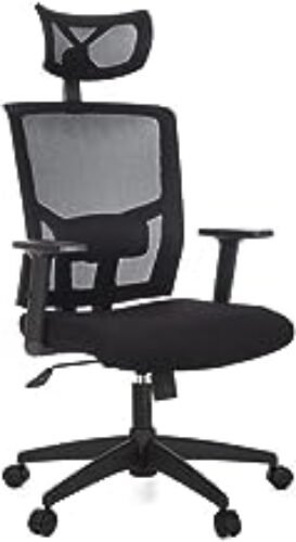 Cadeira Para Escritório Presidente Giratória Ergonômica ANM312 P